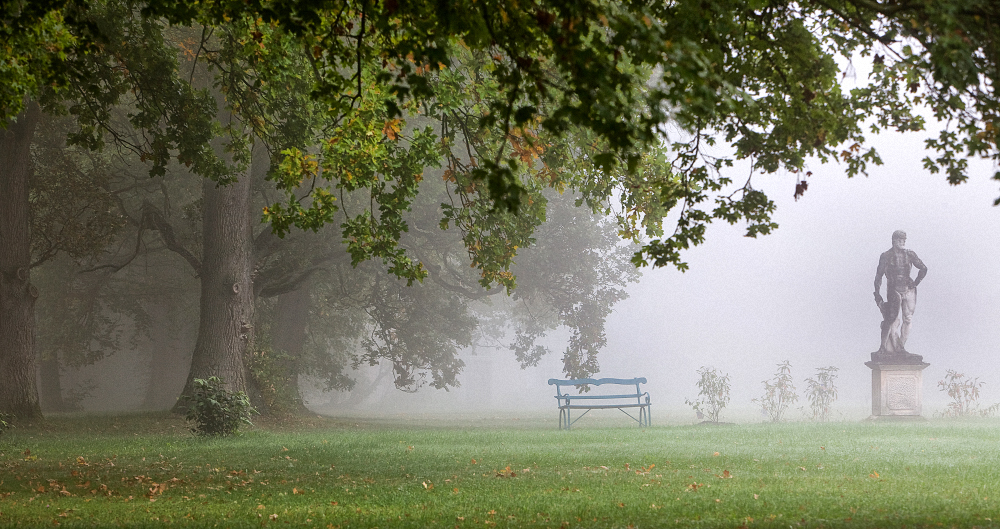 Stille im Park