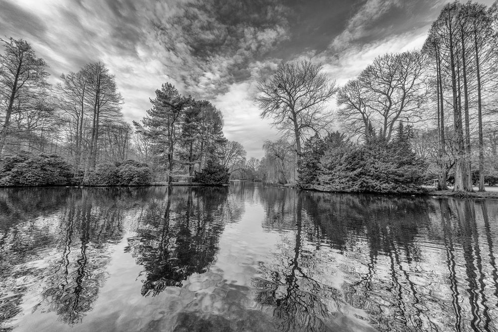 Stille im Park