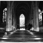 Stille in der Bremer Gedenkkirche