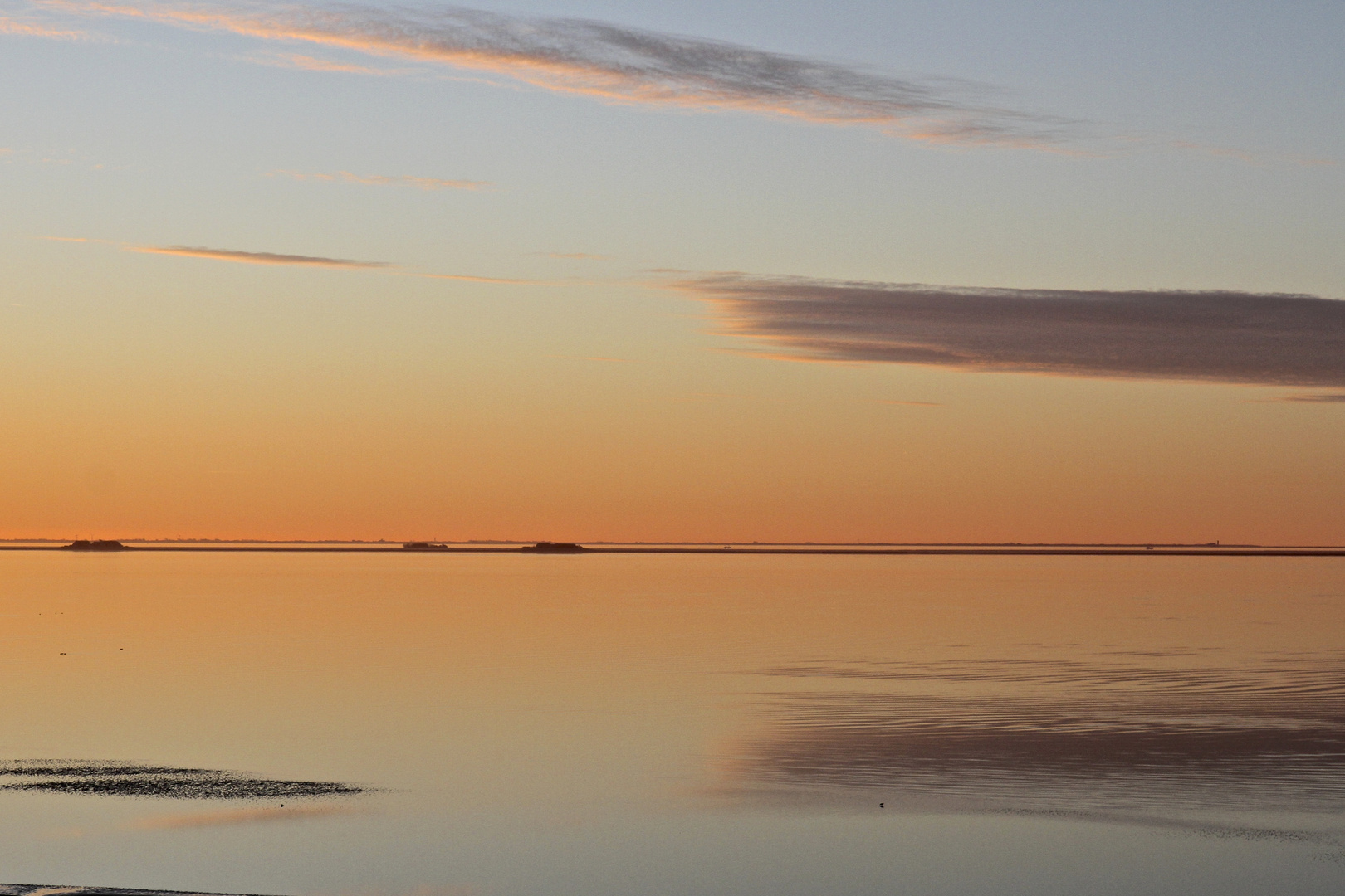 Stille in einer sonst oft tobenden Landschaft