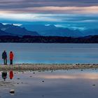 Stille Kontraste am Abendufer