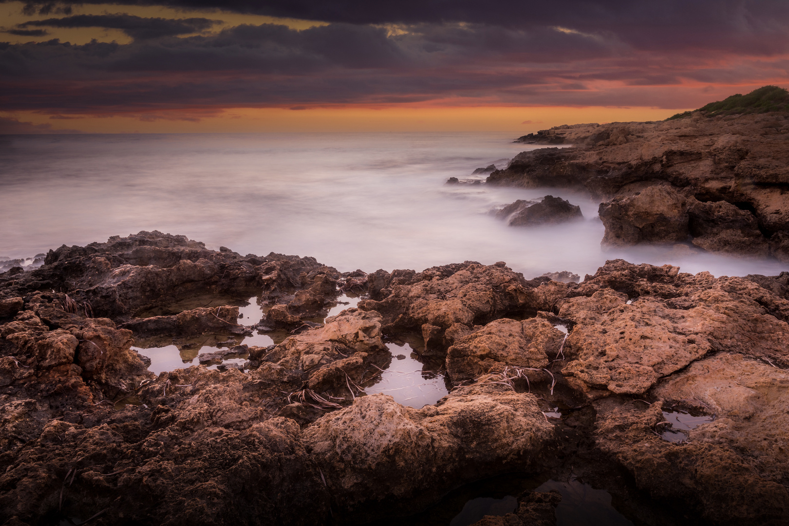 Stille Momente am Ufer von Paphos