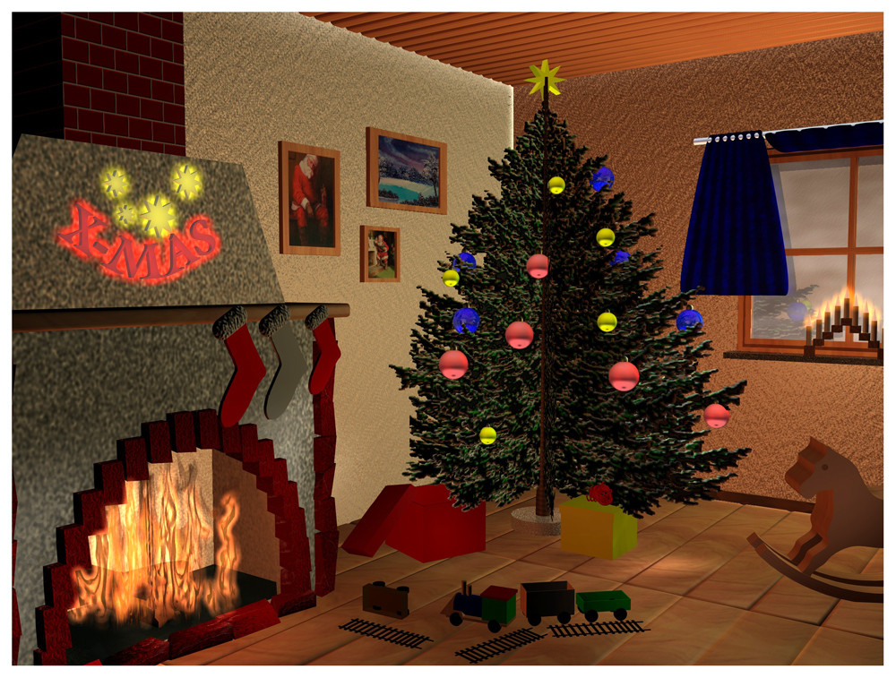 Stille Nacht, gerenderte Nacht by linxgraphix 