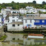 Stille Spiegelung in Polperro