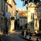 Stille Straße in Avignon