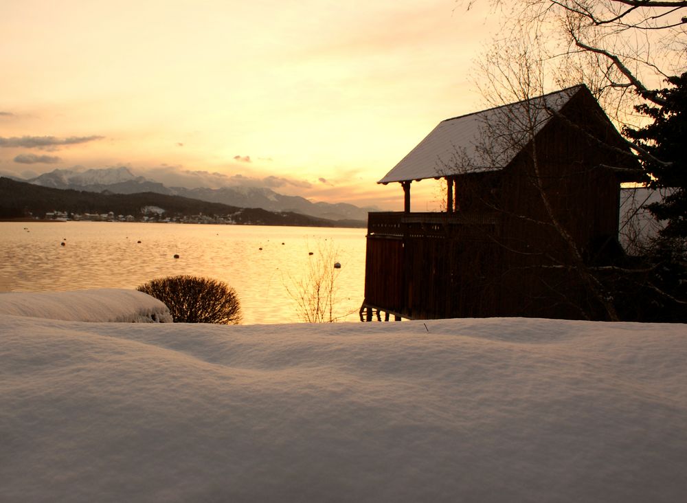 Stille Stunden am See