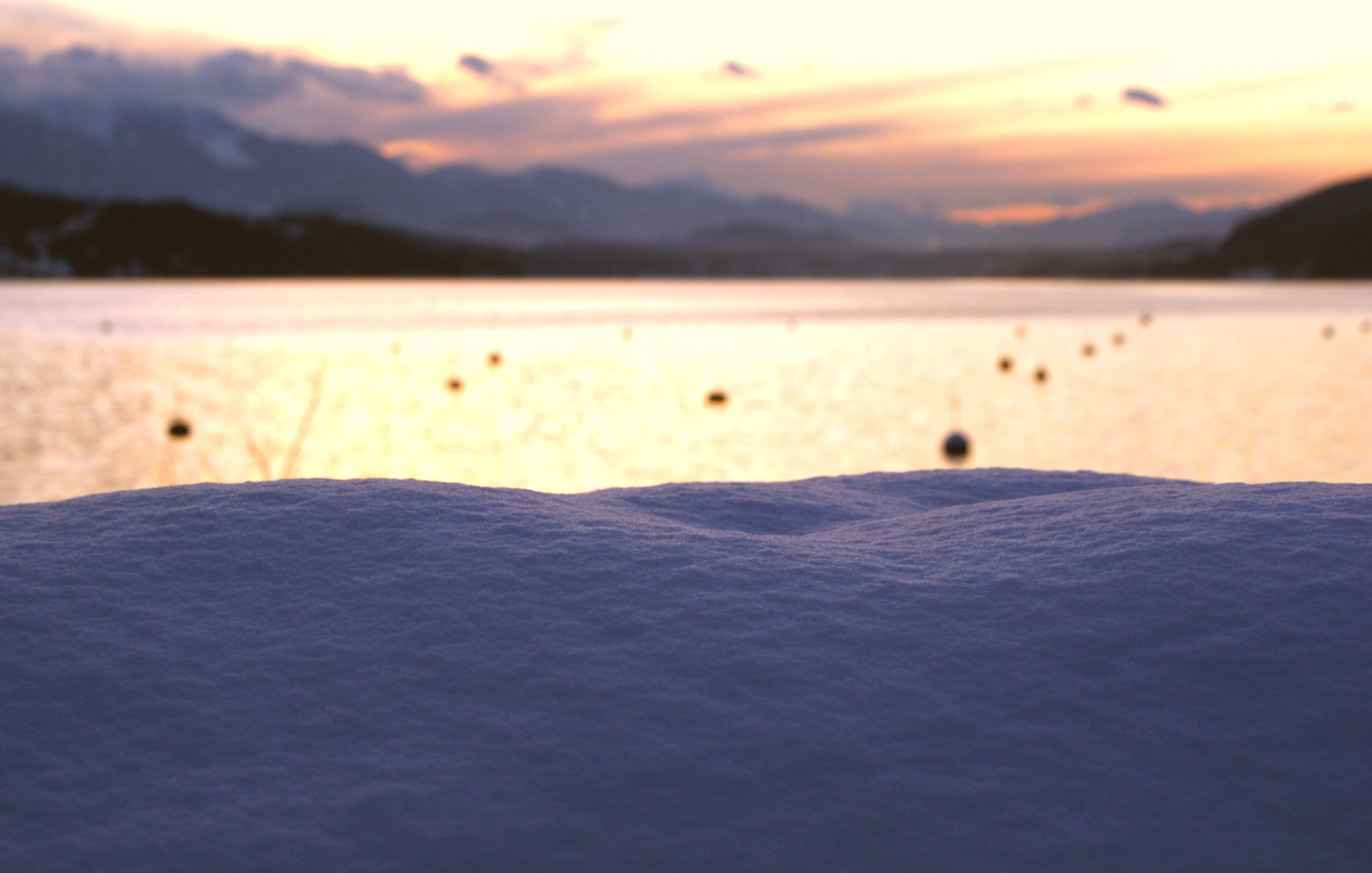 Stille Stunden am See