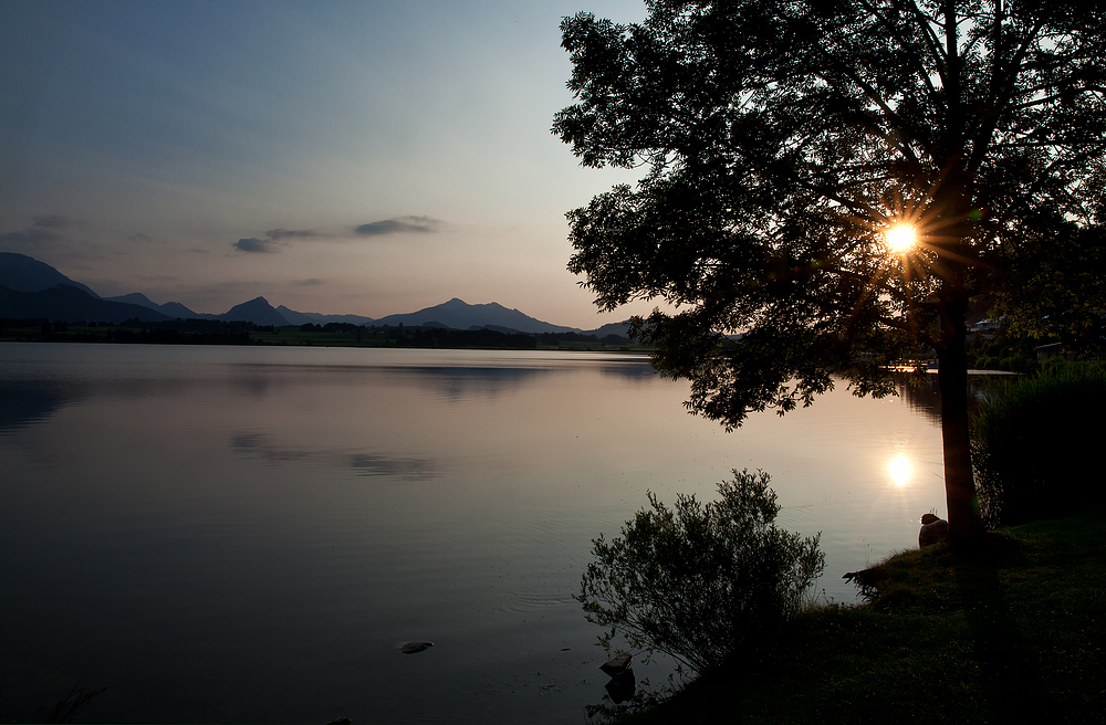 Stille über dem See