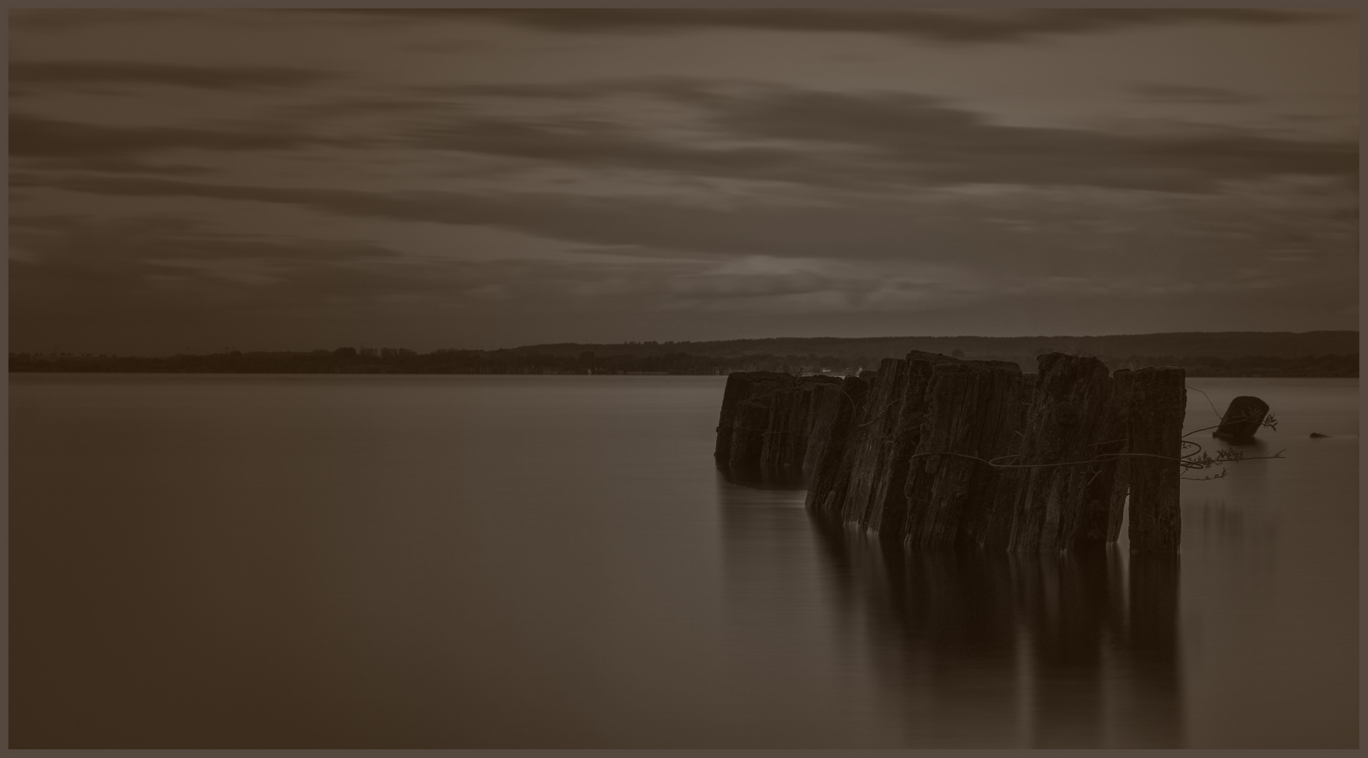 Stille vor dem Sonnenuntergang