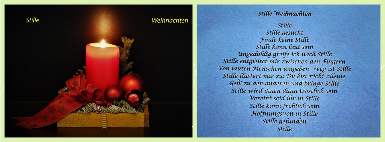 Stille Weihnachten 