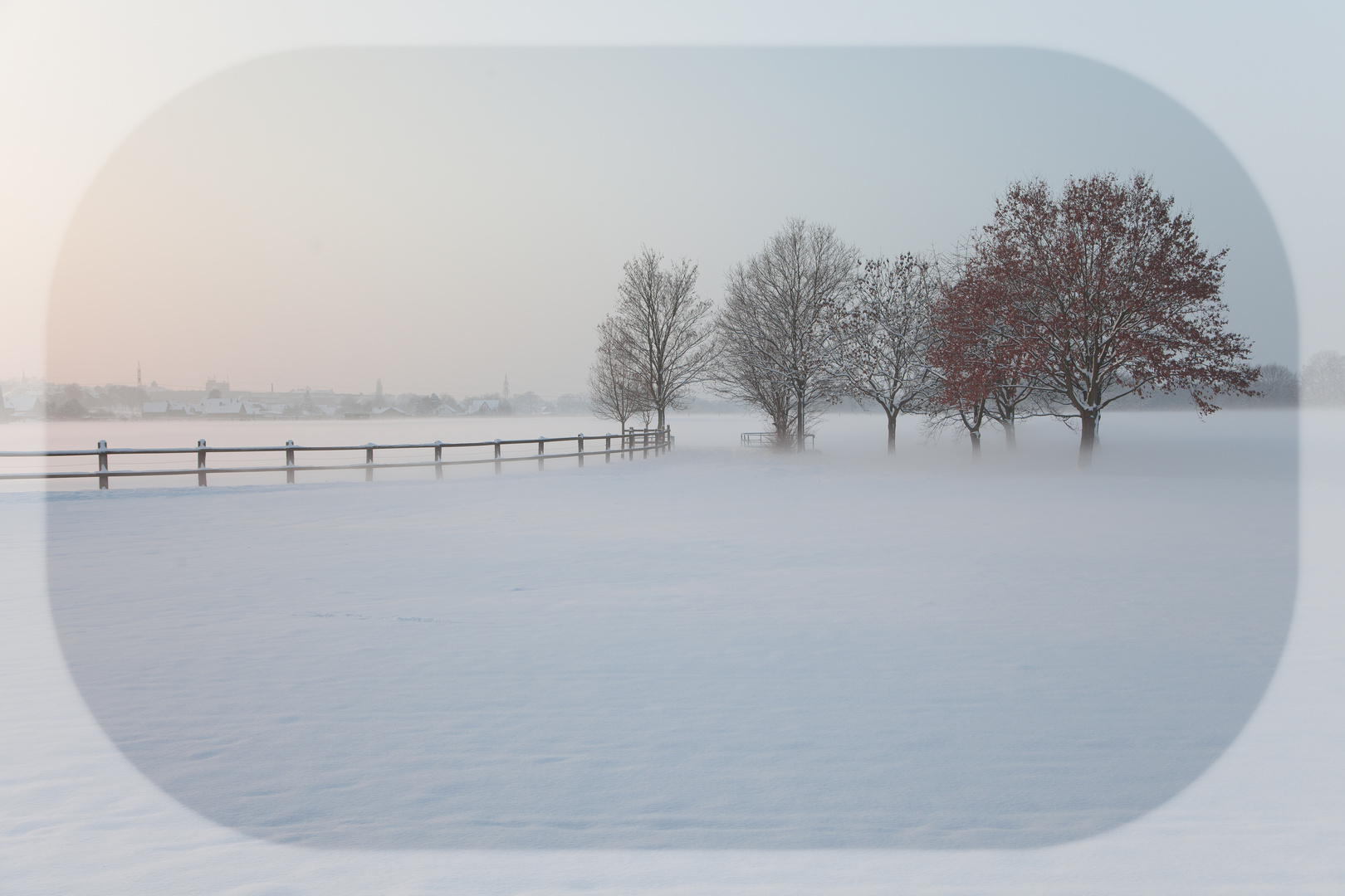 Stille Winterlandschaft