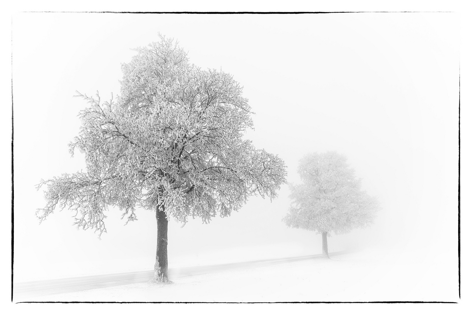 Stille - Winterstimmung im Vogtland