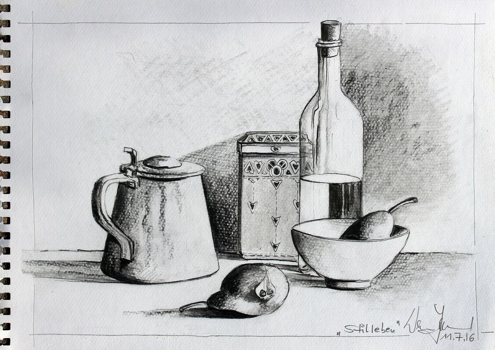 Stilleben... Foto & Bild | grafik, stillleben, zeichnen Bilder auf