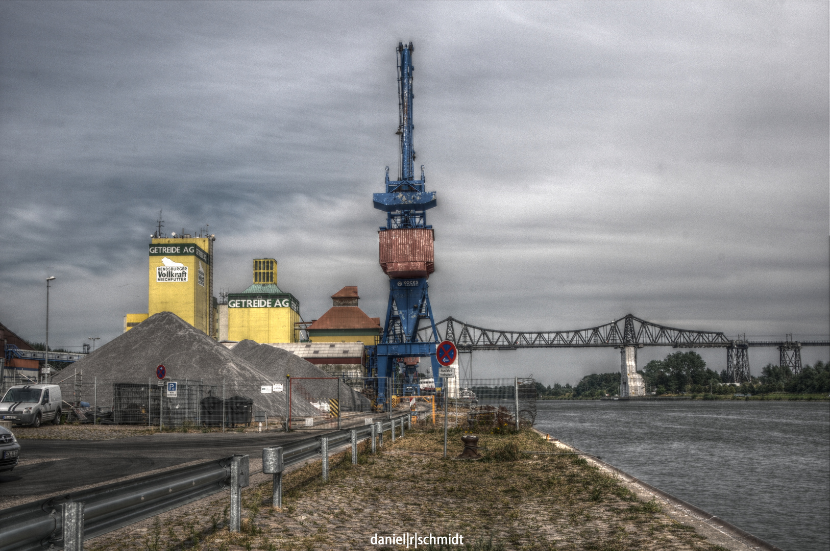 Stilleben im Rendsburger Hafen