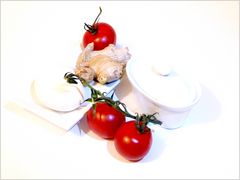 Stilleben mit Tomaten