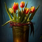 Stilleben mit Tulpen