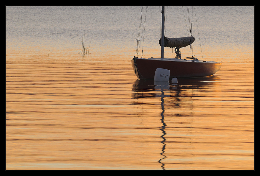 Stiller Abend am Ammersee