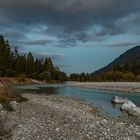 Stiller Abend an der Isar