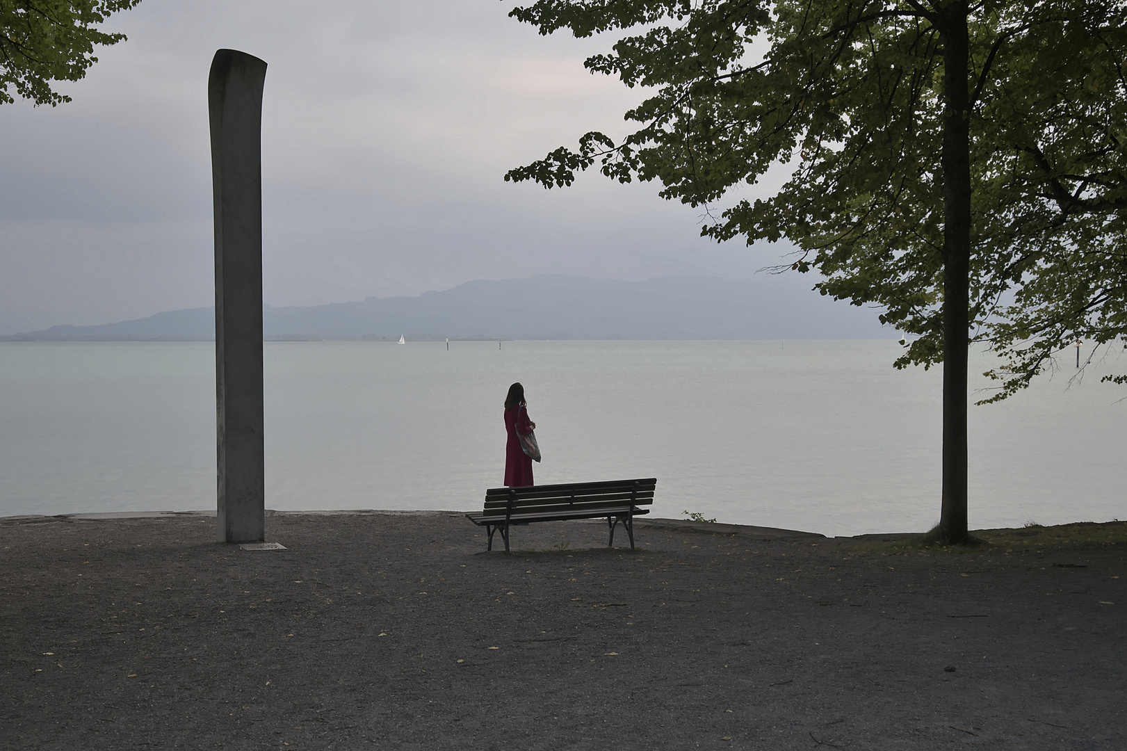 Stiller Blick auf den See 