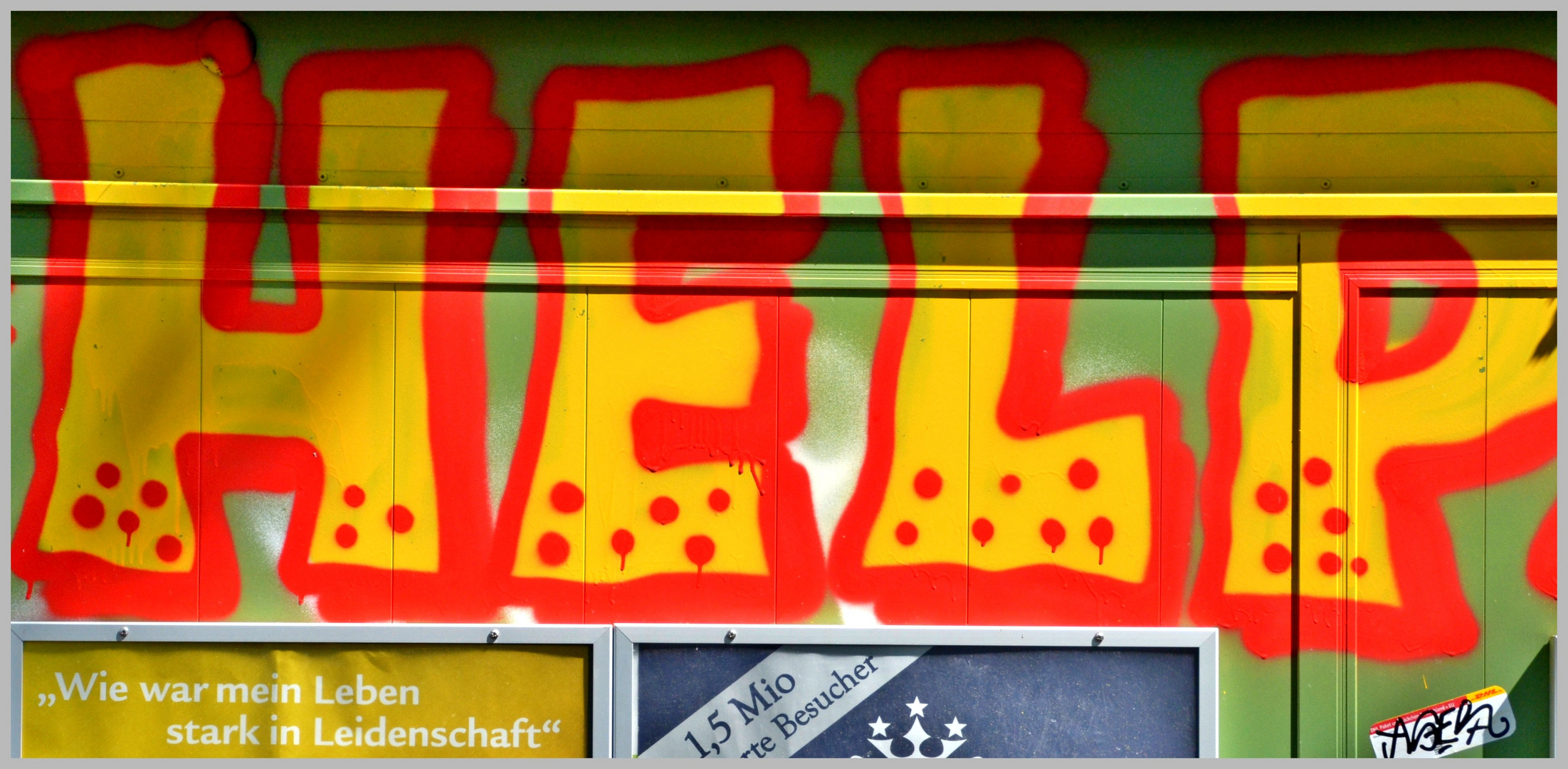 Stiller Kölner Graffiti-Schrei !