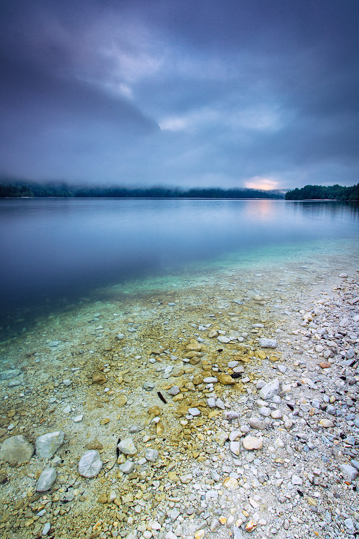 Stiller Morgen am See