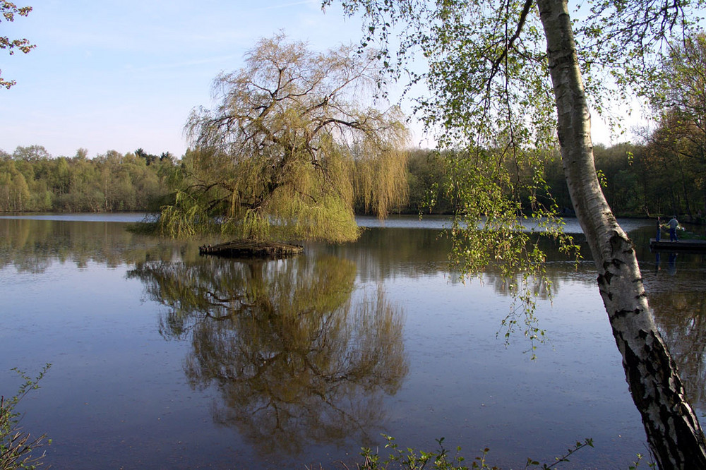 Stiller See im Tal der Schwalm.