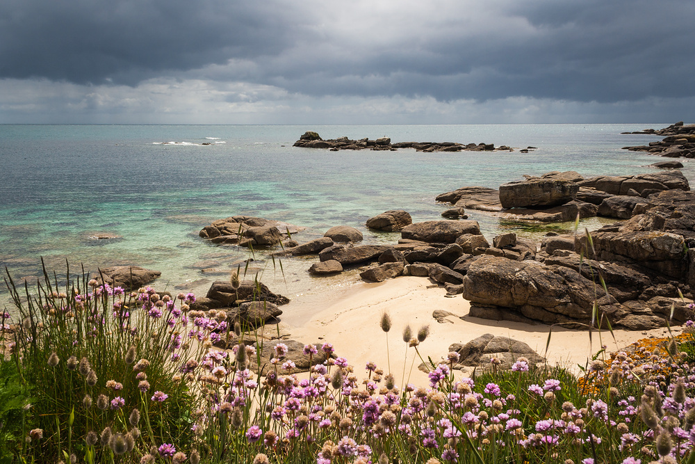 Stilles Glück am Meer von Monue 