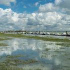 Stilles Hochwasser an der Baie de la Somme