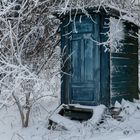 Stilles Örtchen im Schnee