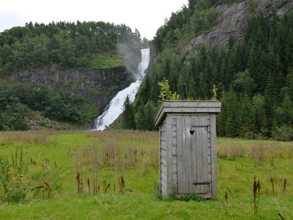 Stilles Örtchen in Norwegen