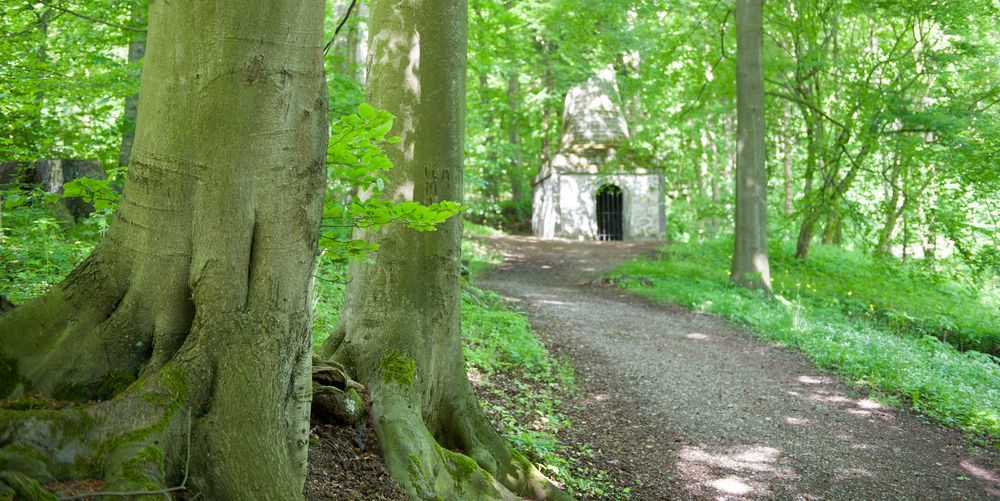 Stilles Plätzchen im Bergpark