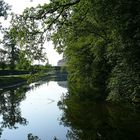 Stilles Wasser vor Schloß Augustusburg