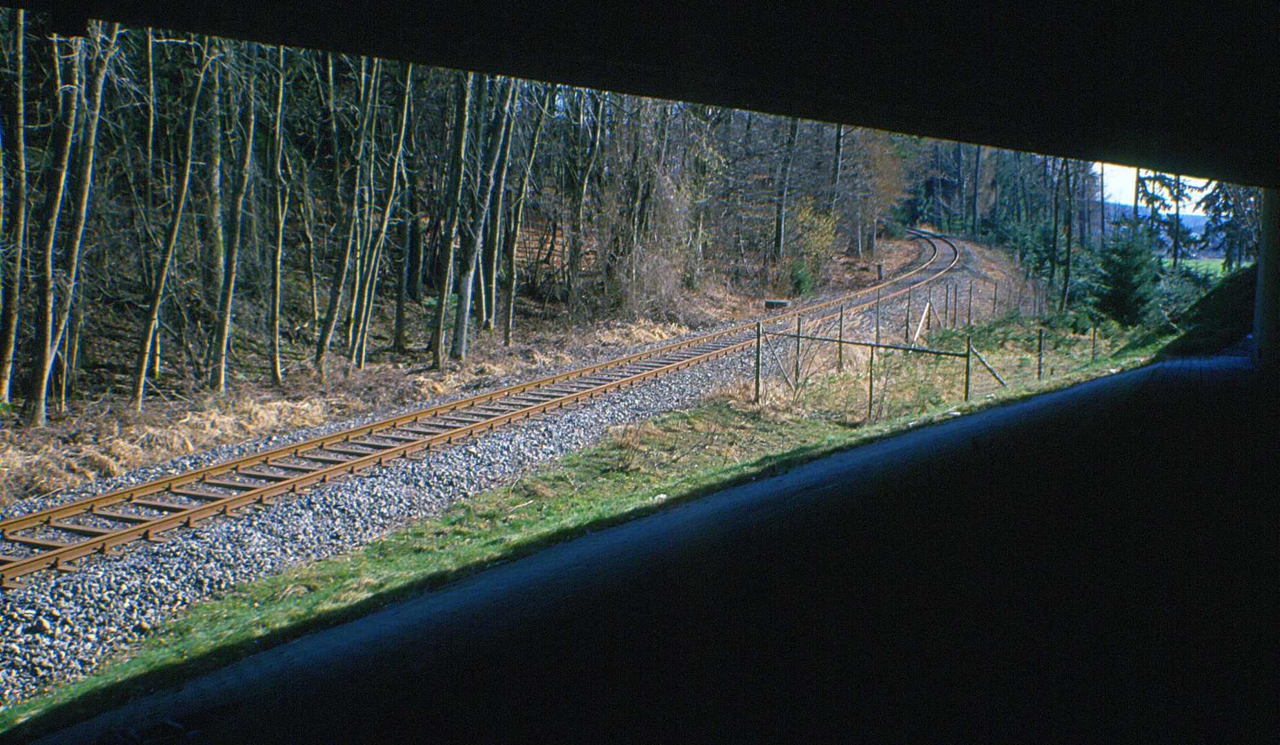 stillgelegte Bahnstrecke Meckenbeuren - Tettnang