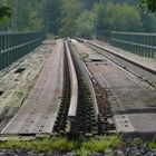 stillgelegte Eisenbahnbrücke