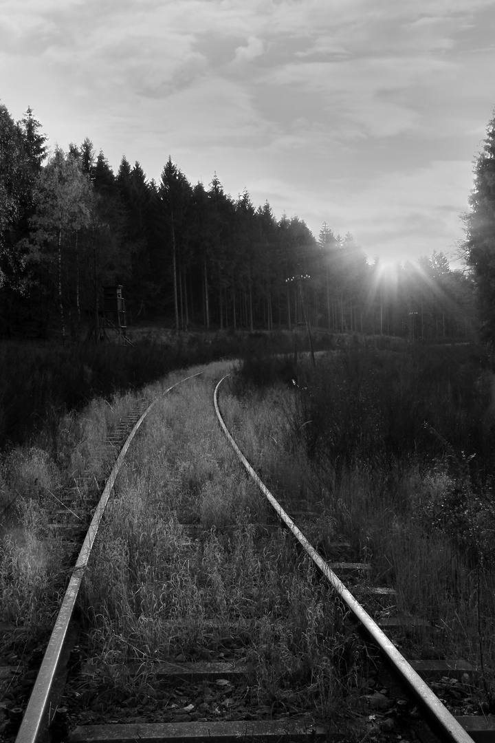 Stillgelegte Eisenbahnstrecke