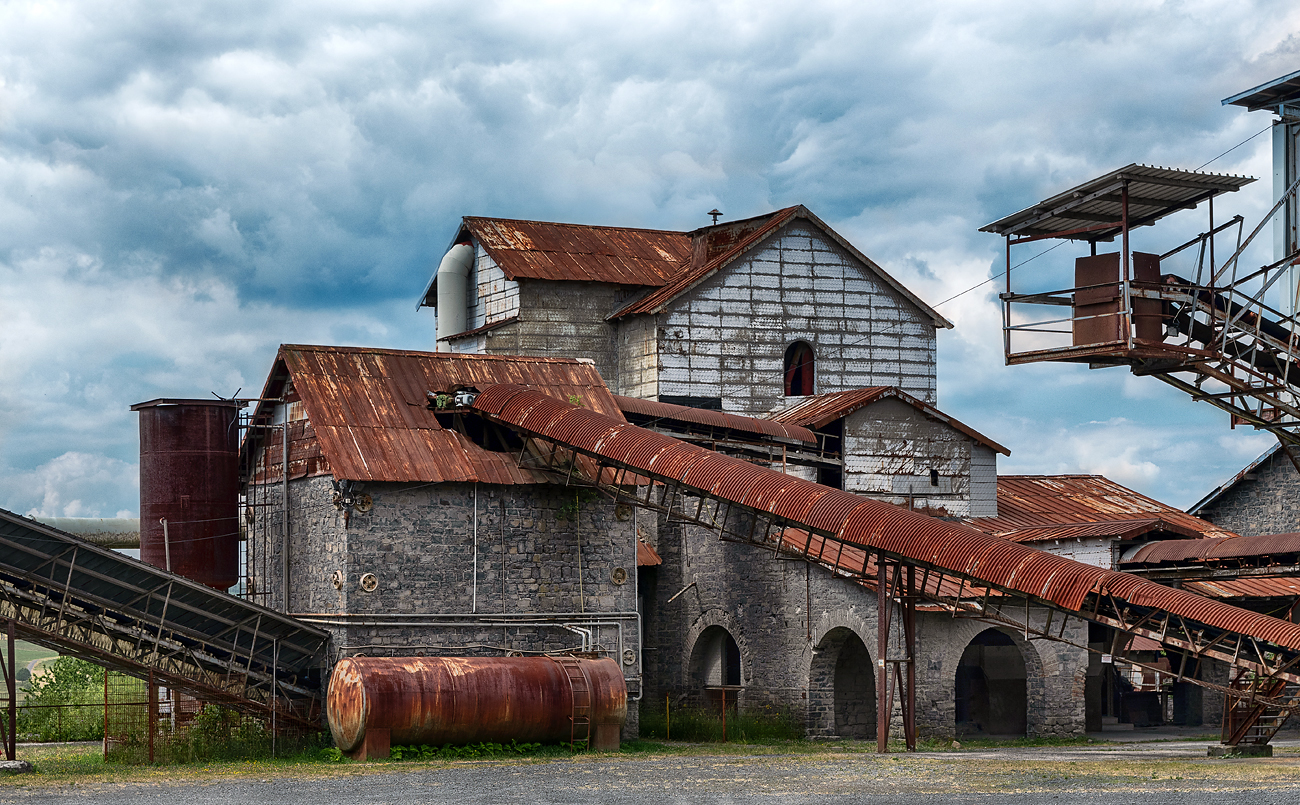 Stillgelegte Industrieanlage