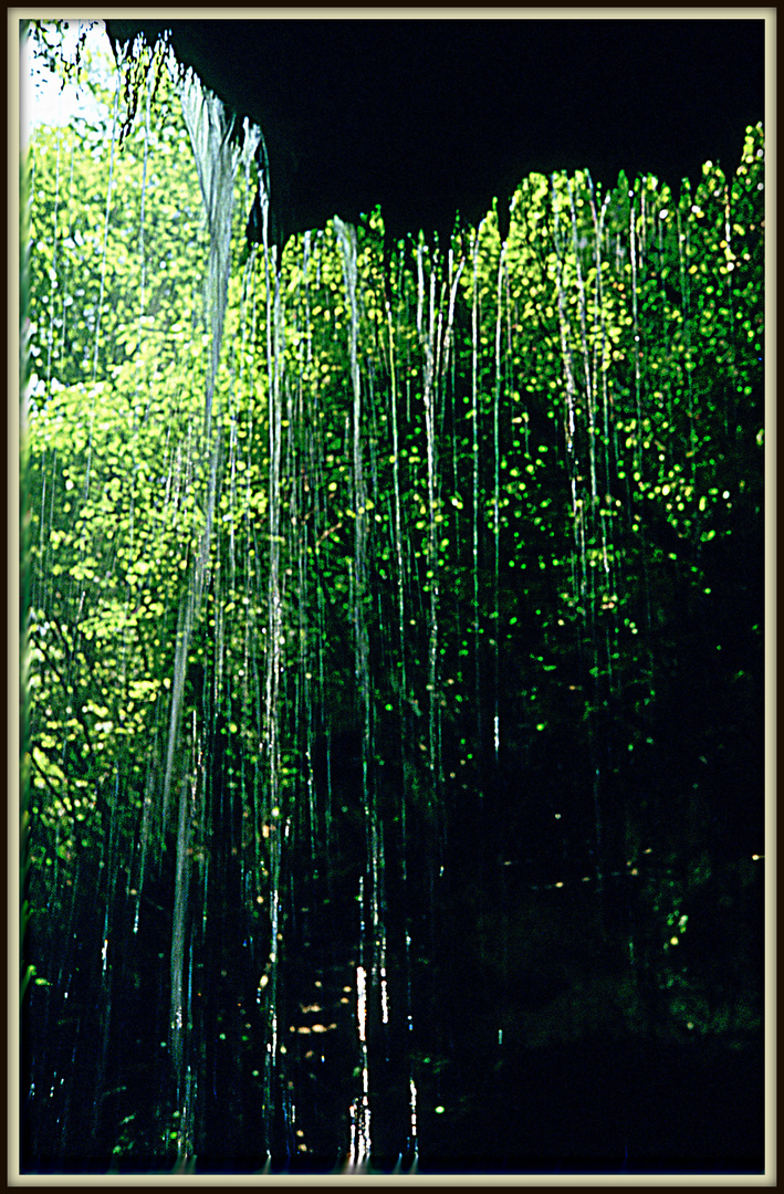 Stillicidio.. alle cascate di MOlina...(VR)