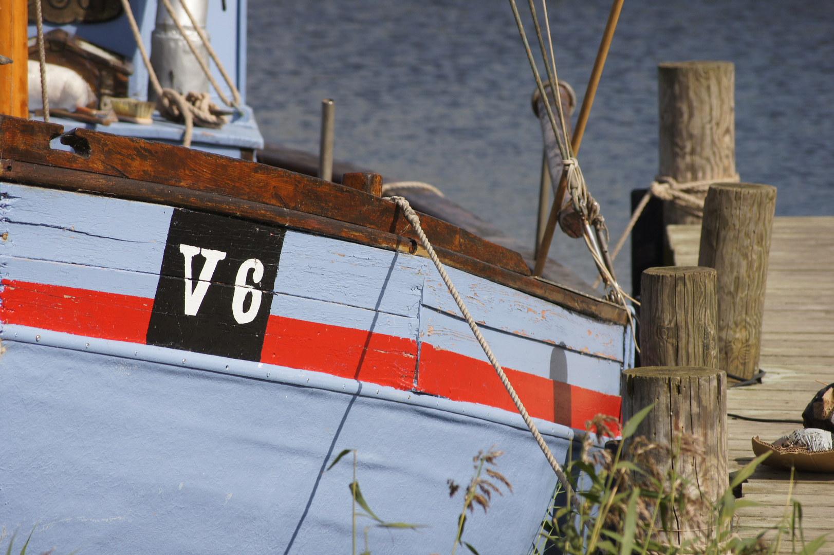 Stillleben-Boot