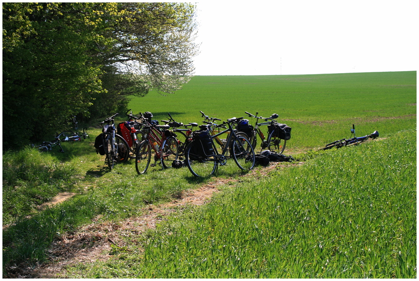 Stillleben einer Fahrradtour.....