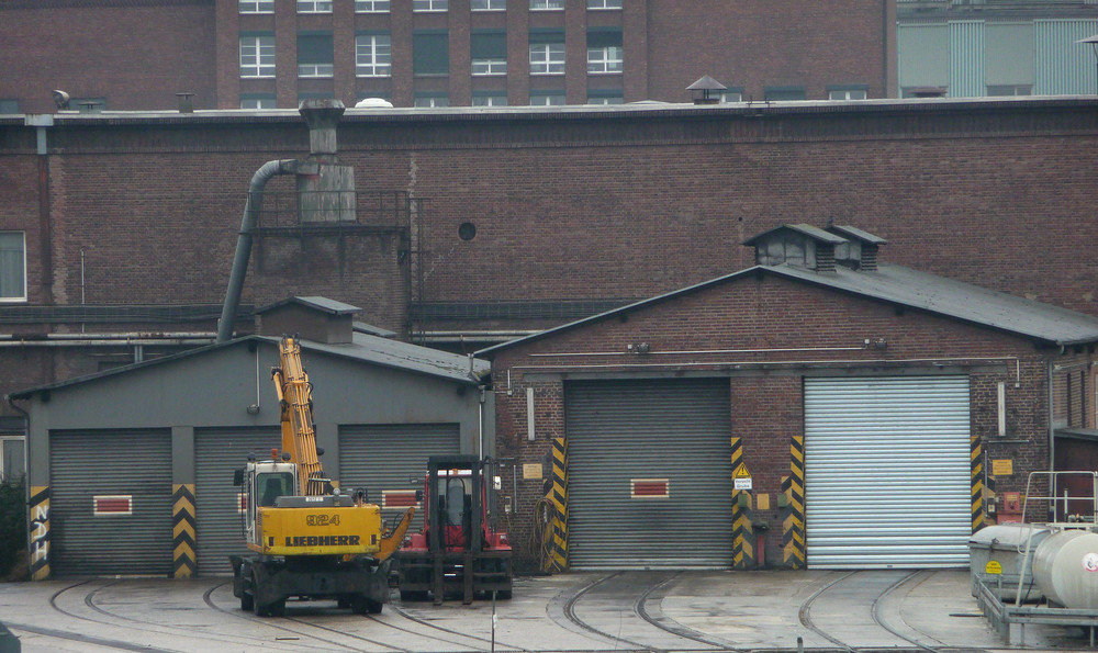 Stillleben Lokschuppen