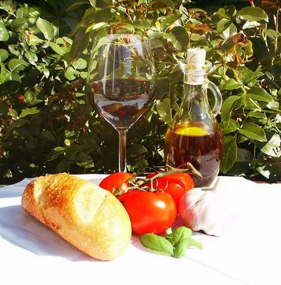 Stillleben mediterran