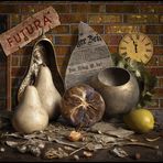 Stillleben mit schlimmer Vergangenheit und brüchiger Zukunft