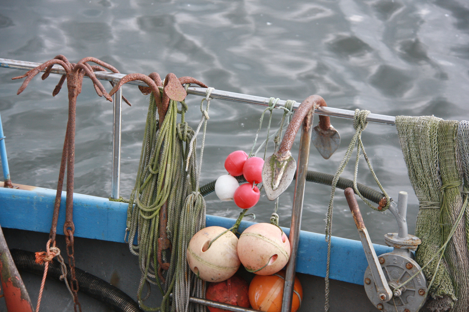 Stillleben zur modernen Fischerromantik