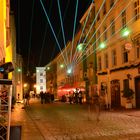 Stillstand bei der Lasershow