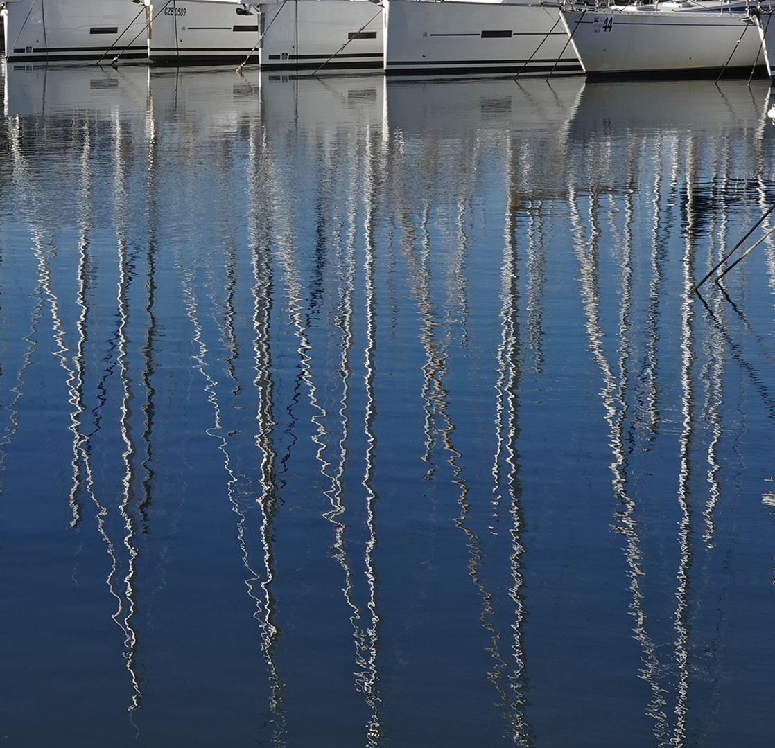 Stillstand im Hafen