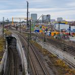 Stillstand nach Bombenexplosion