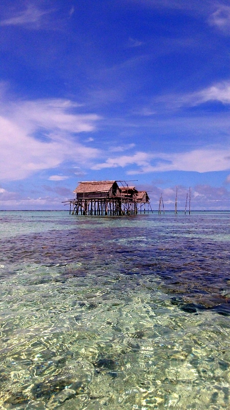 Stilt House on Reef