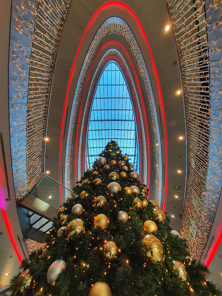 Stilwerk Düsseldorf in der Weihnachtszeit