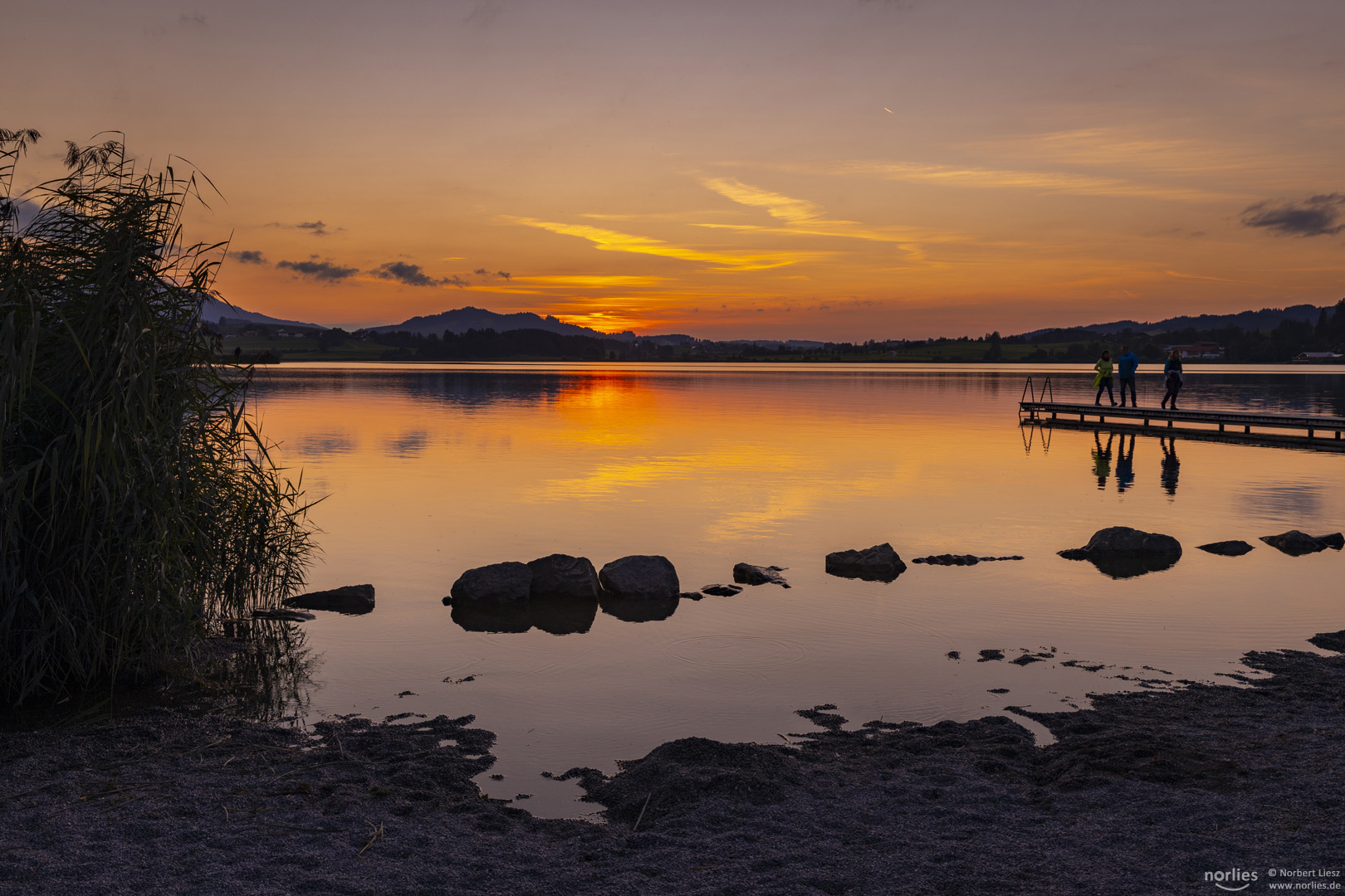 Stimmung am Hopfensee