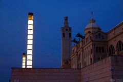 Stimmung am Olympiastadion Barcelona